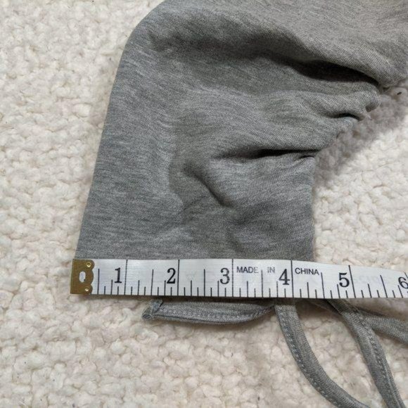 Rachel Roy ruched drawstring sleeve fleece sweatshirt - Picture 10 of 11